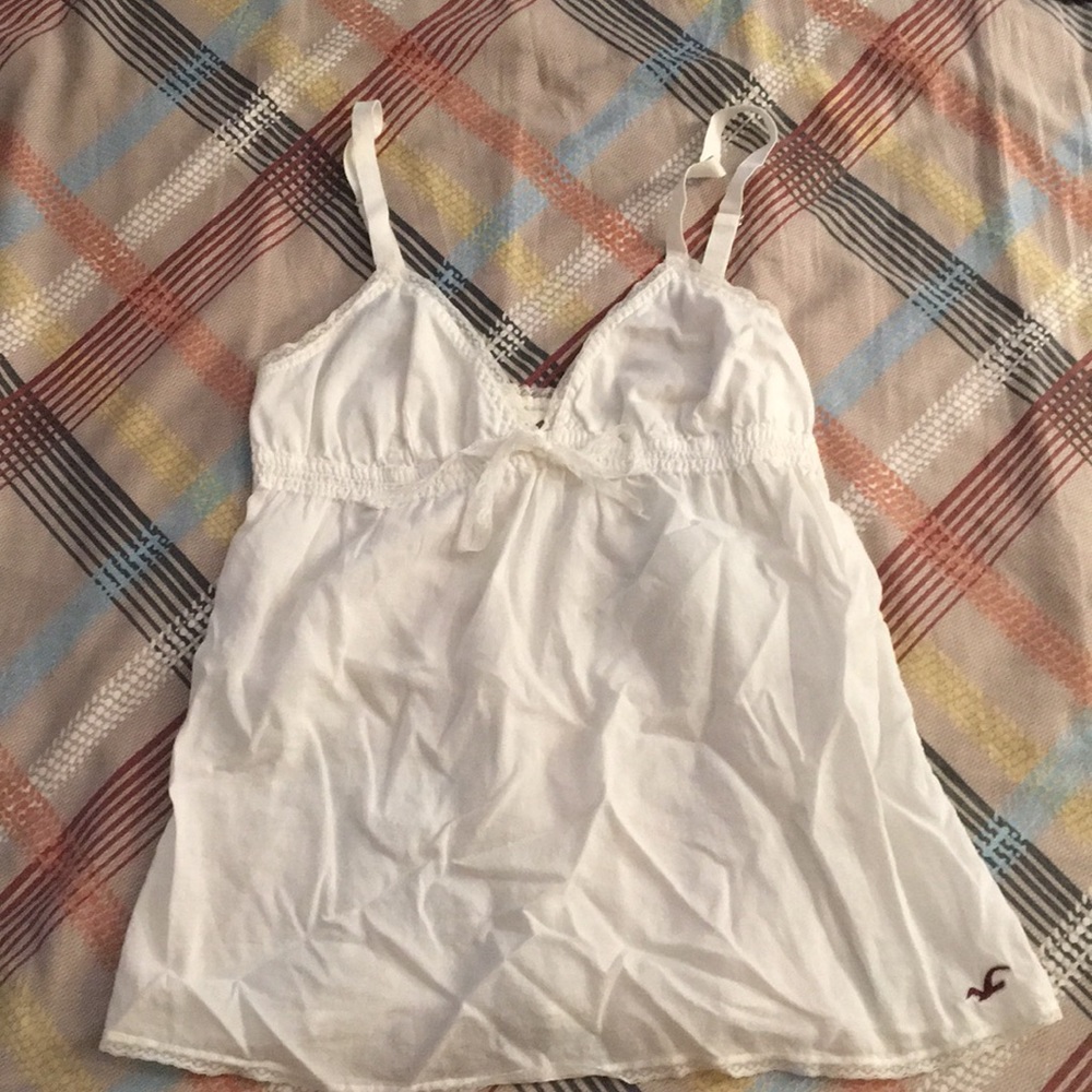 White tank top
